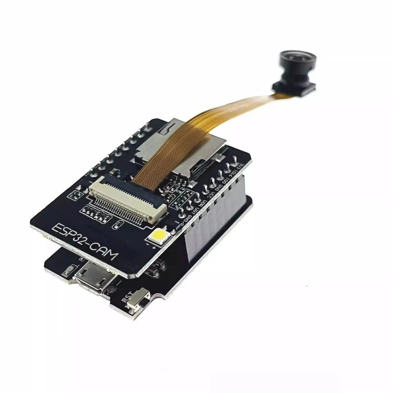 لوحة تطوير ESP32-CAM/CAM-MB - شريحة ESP32 مع كاميرا OV2640/OV5640، دقة 3 ميجابكسل ورؤية ليلية لمراقبة إنترنت الأشياء #5