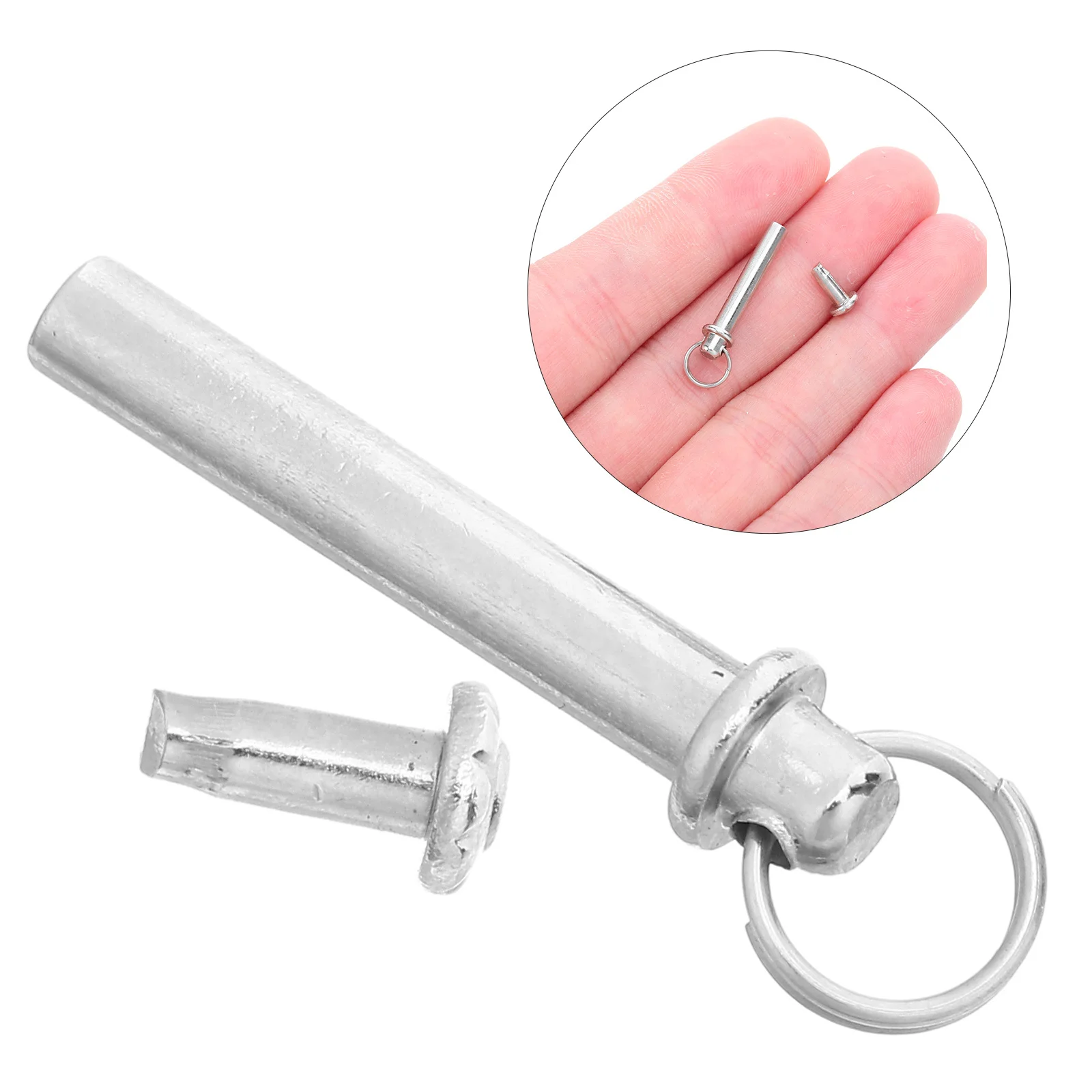 

6Pcs Folding Fan Shaft Rivets 17-22Mm Stainless Steel Bamboo Fan Fastener Kit Replacement Repair Accessories for Dancing