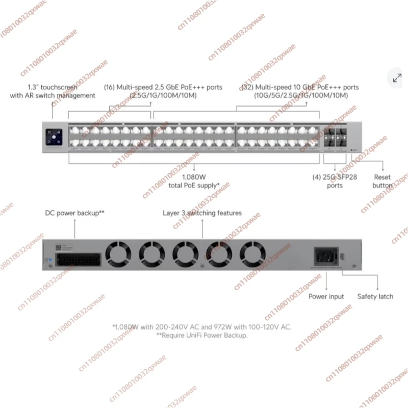 Pro XG 8/10/24/48 PoE Professional Grade Three-layer Switch 10GbE RJ45 PoE +++