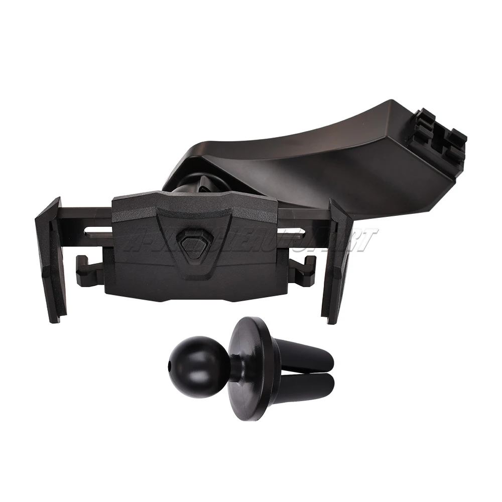Neu für Jogger Sandero Logan MK3 1 Stück Schwarzer Armaturenbrett-Handyhalter Smartphone-Halterung Auto-Zubehör – Detail 5