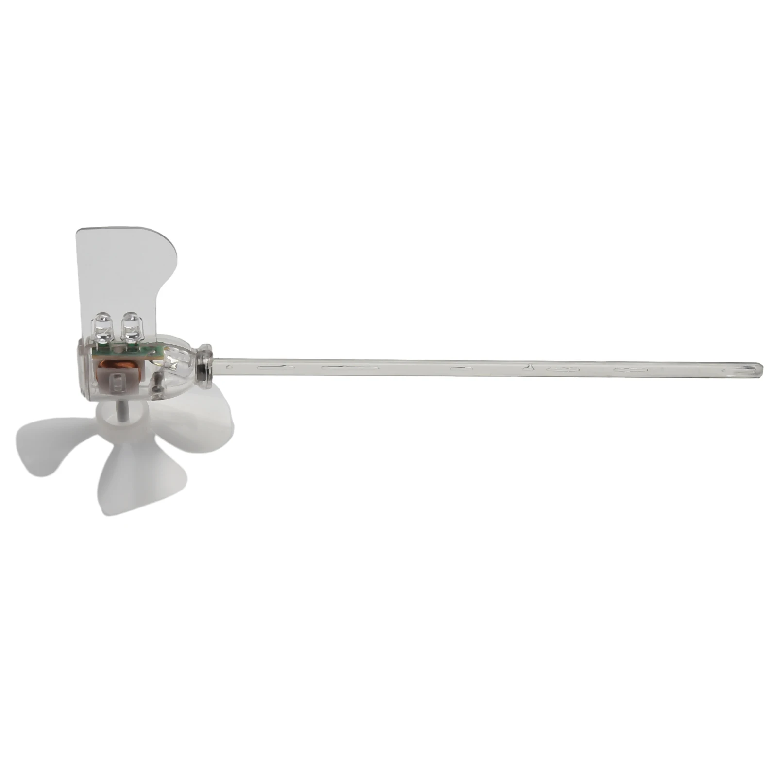Small Wind Turbine Generator Teaching Aid Featuring Automatic Wind Direction Alignment and Power Lighting Demonstration