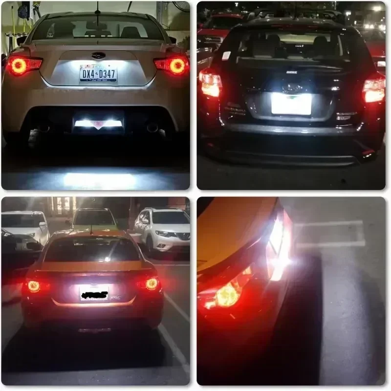 لتويوتا 86 GT-86 FT-86(NC6) سليل FR-S الأصلي OEM جزء مصباح سيارة لا خطأ 2 قطعة Canbus 12 فولت LED رقم لوحة ترخيص أضواء