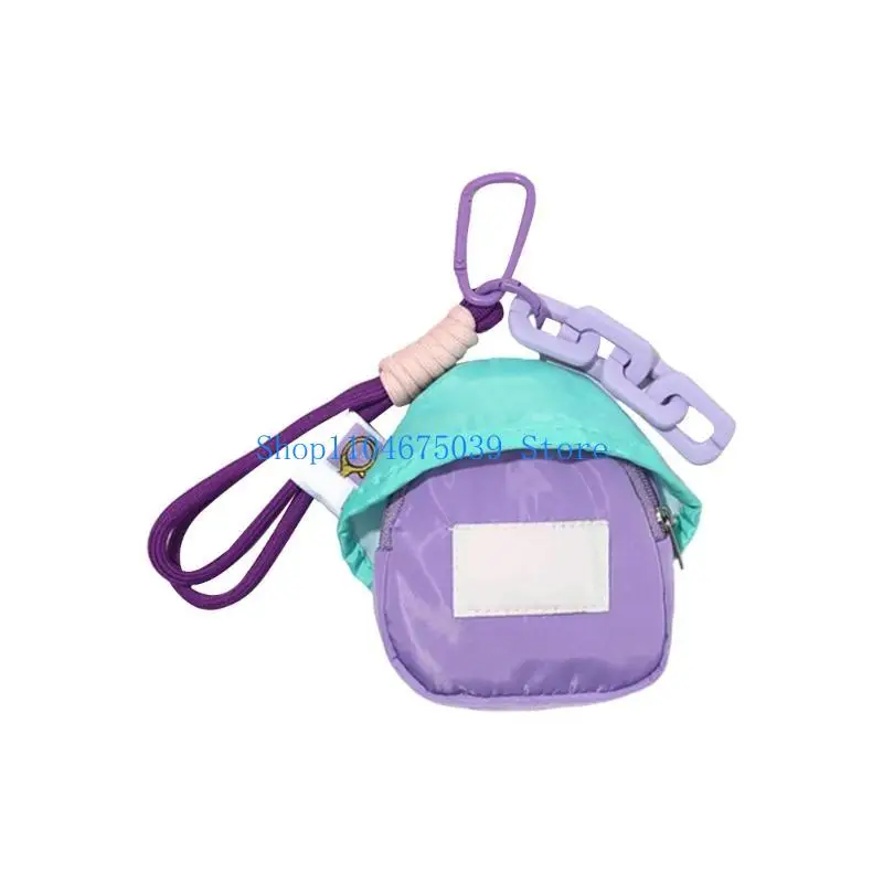 5asd Trendy Miniature Backpack Keychain Versatile Miniature Backpack Keychain Charm For Earphones And Small Accessories