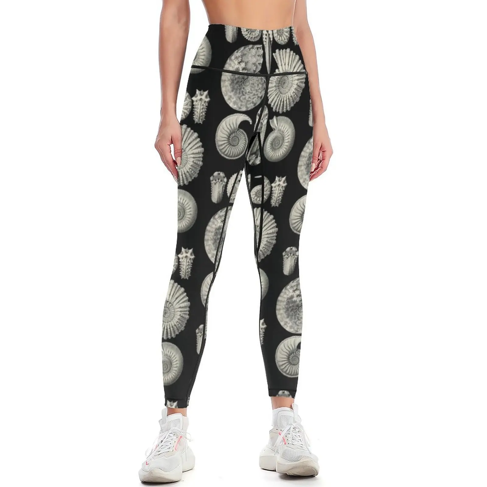 

Haeckel illustration Leggings Tight fitting woman Leginsy push up gym clothing Women's trousers Womens Leggings