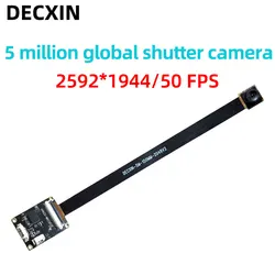 OG05B1S Global shutter high-speed 50-frame USB camera module 5 million high-speed camera industrial detection drive-free.