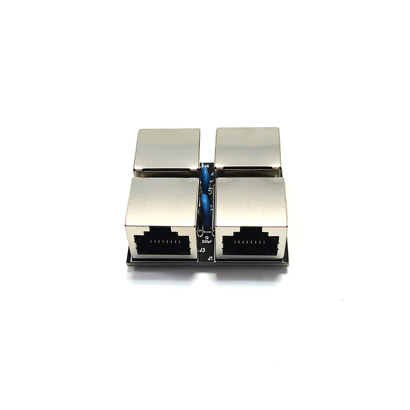 Throwing Star LAN Tap Network Packet Capture Shield Mod Replica Monitoring Ethernet Communication Passive Ethernet tap