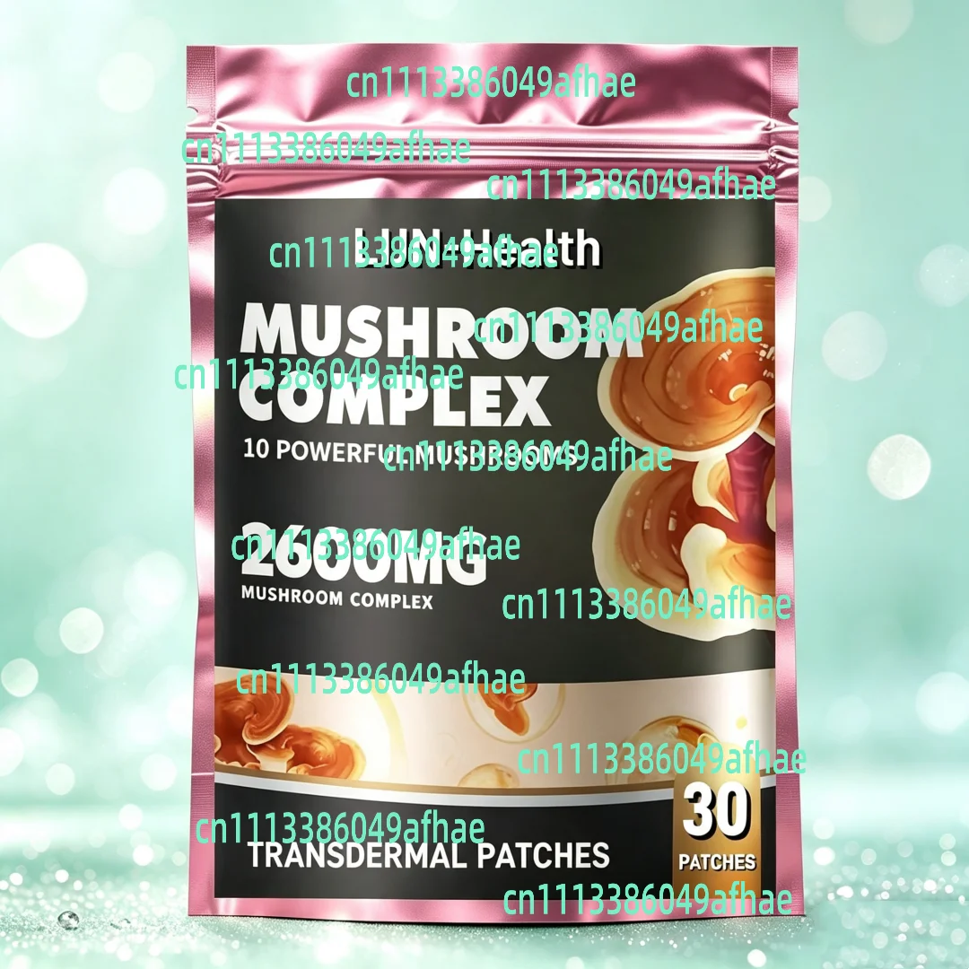 Lion Mane Mushroom - 30 Adesivos Transdérmicos de Complexo de