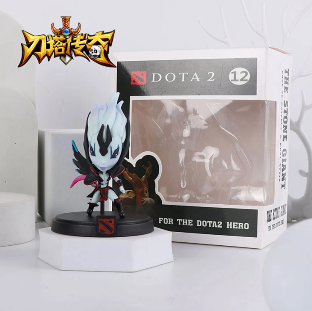 8CM Anime WOW DOTA 2 Game Figure Kunkka Lina Pudge Queen Tidehunter CM FV Action Figures PVC Collection dota2 Toys Doll