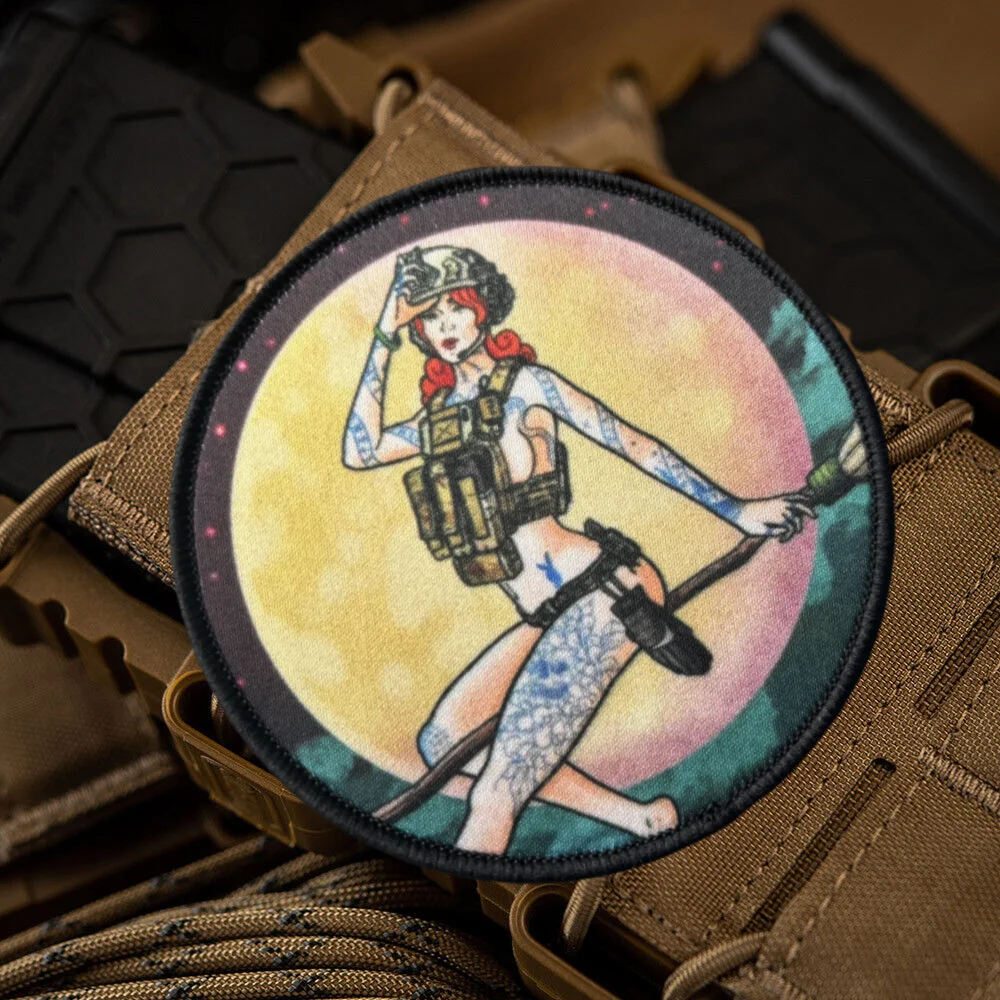 Baba Yaga Parche táctico con gancho y bucle – Insignia para mochila - imagen 4