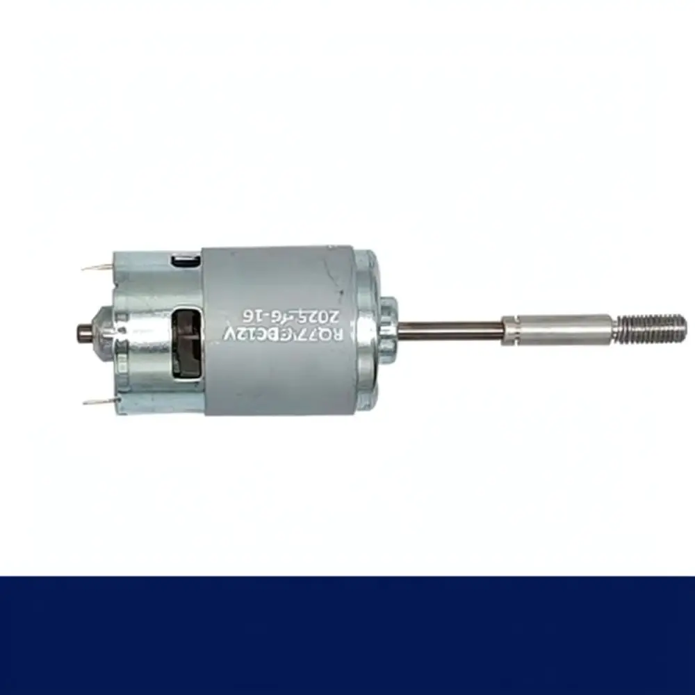 Tiexin 02108 Fan Replacement 12V Brushed Dc Motor 775 Electric Power Drive Stable Metal Abs Accessory Repair Component Tool