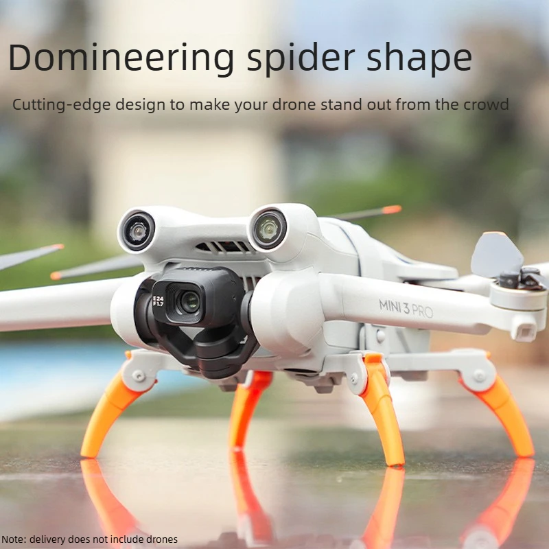 Foldable Landing Gear Extender with Anti-Collision Protection for Mini 3 Pro – Drone Stand for Outdoor Takeoff and Landing