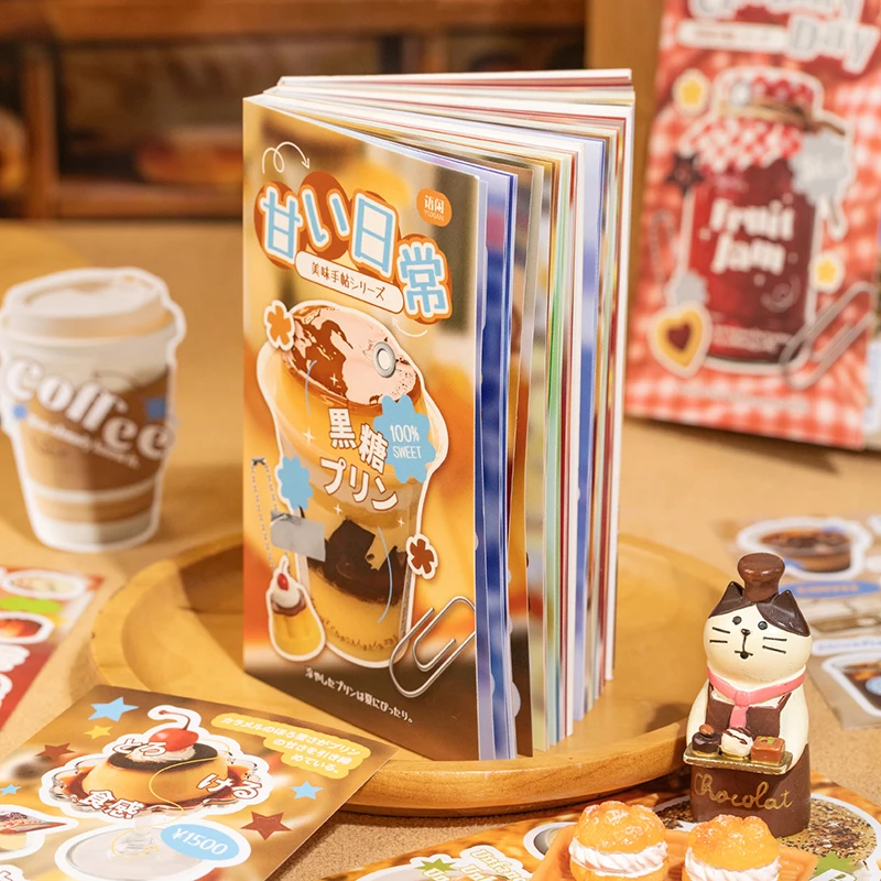 Art Craft Book - 20 Halaman Buku Stiker Vintage Retro