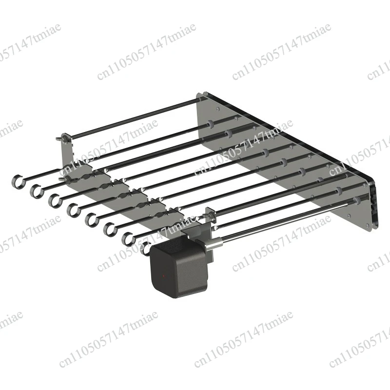 Automatic Rotary Charcoal Stove Outdoor Electric Barbecue BBQ Camping Barbecue Machine