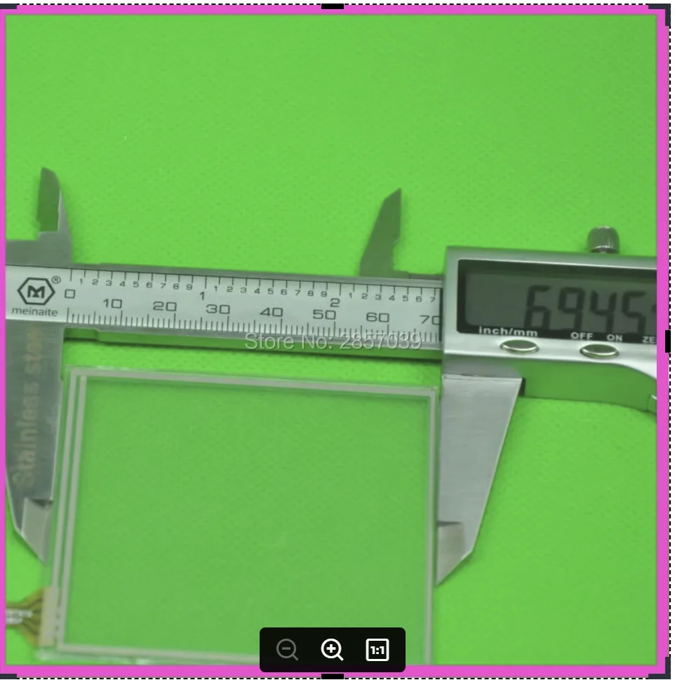 

XWT419 NEW 3.5inch touch screen panel 69*61 TouchSensor FreeShipping 69mm*61mm this is compatible