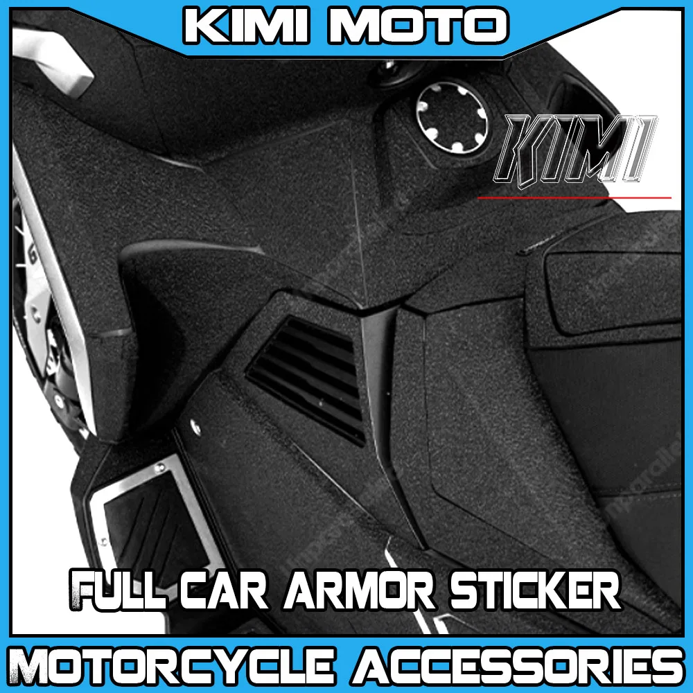 Motorcycle Thickened Armor Sticker Body Protector Wear-resistant Anti-scratch Film Accessories For Peugeot XP400 GT 2024