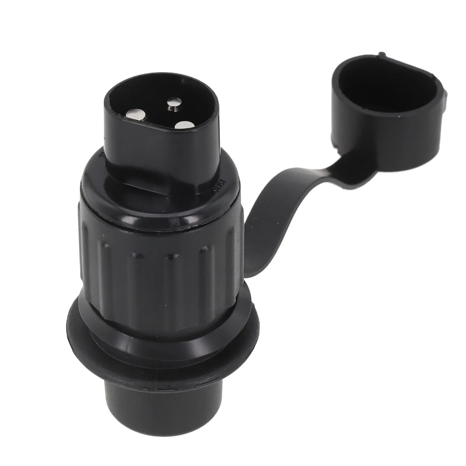 

3Pin Electrical Connector Socket 12V For Trailer Caravan And Truck Featuring IP68 Rated Waterproof Silicone Gasket