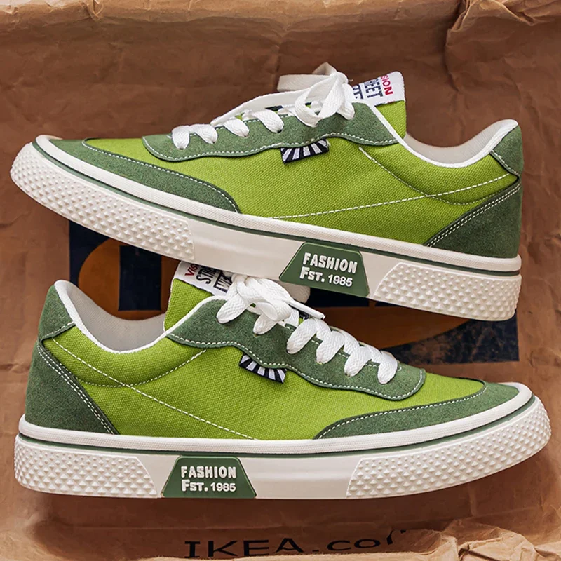 Hot Selling Couple Board Shoes Summer Fashion Sneakers Outdoor Anti Slip Wear-resistant Work Shoes Colorful Canvas Casual Shoes