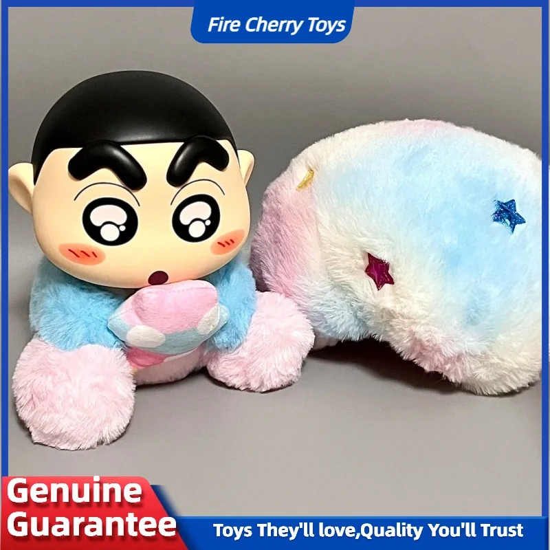 

Crayon Shin-Chan Vinyl Face Plush Doll Fantasy Playground Series Plush Blind Box Cute Vinyl Figurine Surprise Box Action Figure