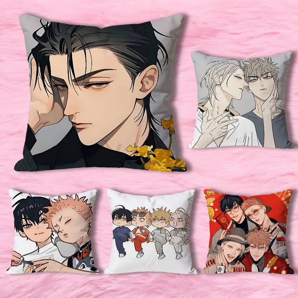 

19 Days Old Xian Hetian Jia Pillow Cases for Bedroom Living Room Sofa Home Decor Polyester Cushion Cover with Zipper