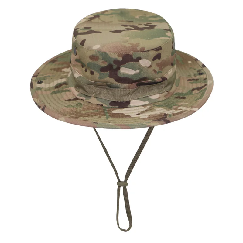 

Men Outdoor Military Tactical Cap Camouflage Boonie Hat Sun Protector Paintball Airsoft Army Training Fishing Hunting Hiking Hat