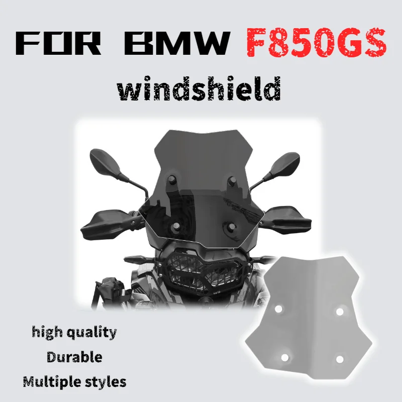 For BMW F850GS dedicated transparent rain shield/chest protector motorcycle modification parts