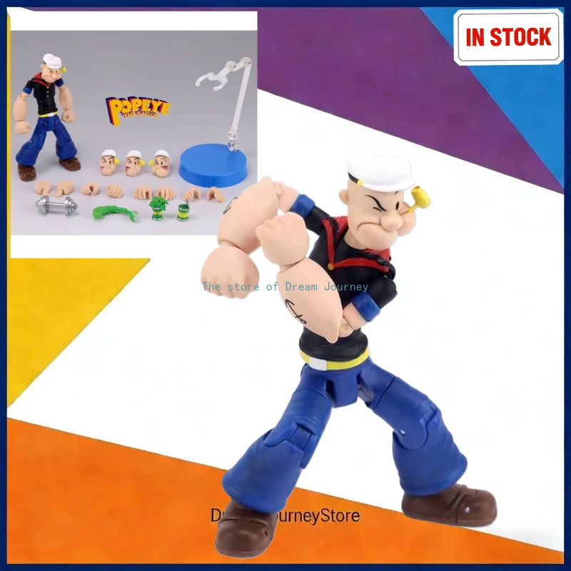 

In stock original Monkey King model GT Popeye 1/12 Poppy 6-inch doll soldier movable figure POPEYE