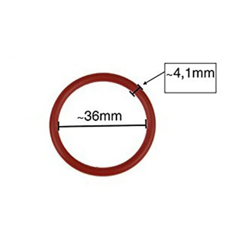Suitable for De'Longhi Coffee Machine Extractor Process Sealing Ring 10 Pieces O-Ring Replacement Sealing Ring GasketJAS