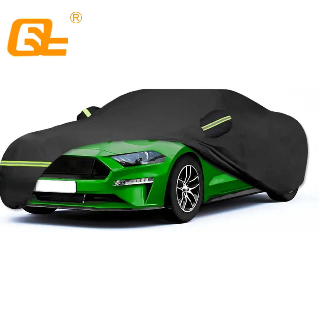 Waterproof Car Covers for 1994-2023 Ford Mustang GT Custom Heavy Duty Waterproof All Weather Protection Outdoor With zipper door