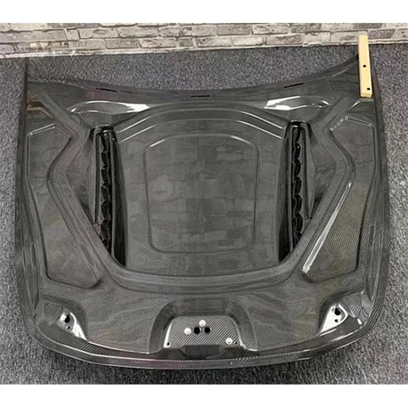 

High Quality Top Style Carbon Fiber Hood Engine Cover 971 2017-2019
