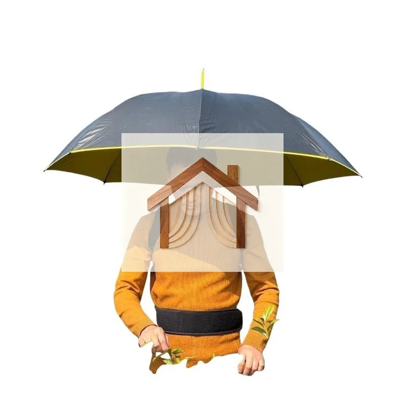 Hands Free Umbrella Holder Wearable Adjustable Shoulder Bracket for Outdoor Gardening Fishing Travel Rain Sun Cover
