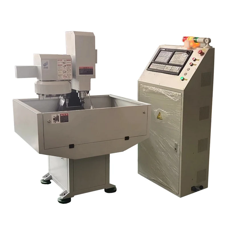 Cnc Milling Machine Vmc420 Vmc425 Aluminum Steel Bt30 Spindle Mini Mill 12 tools ATC price sale hobby wood routers 3 4 Axis