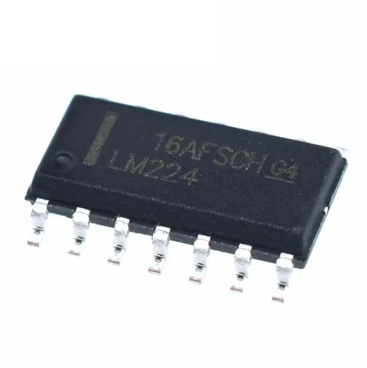 10PCS LM224 LM224DR Patch 14-pin SOP14  Plastic protective casing