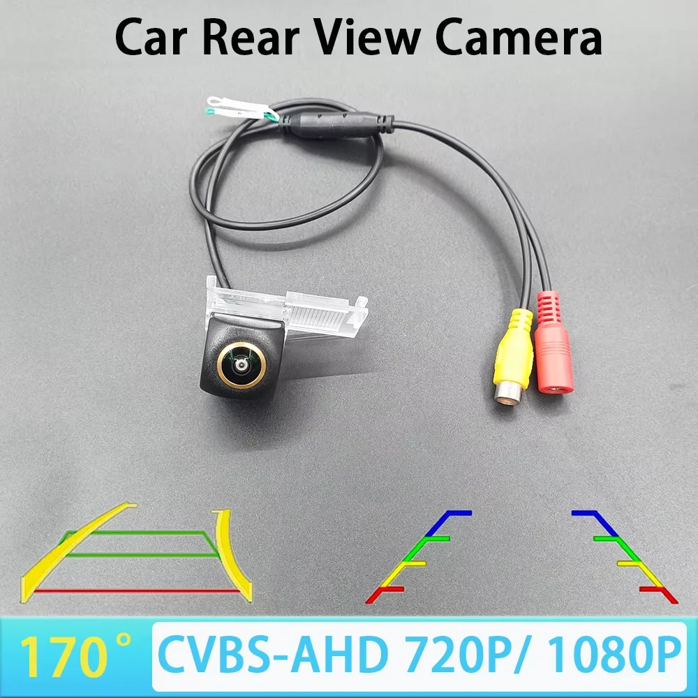 AHD 1080P CVBS Auto-Rückfahrkamera für Peugeot 301 308 405 508 C4 C5 3008 307 Schrägheck Citroen E-Elysee C-Quatre