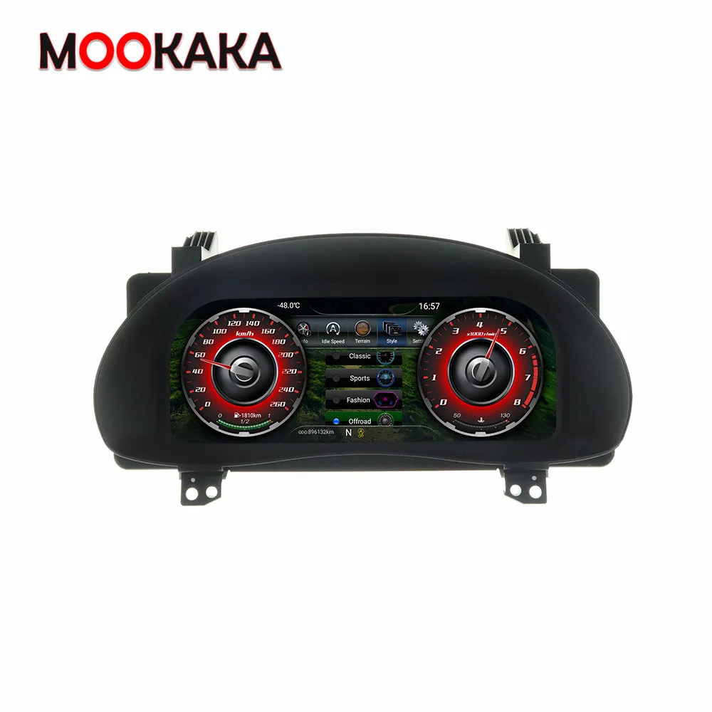 For Toyota Corolla  Digital Dashboard Panel Virtual Instrument Cluster CockPit LCD Speedometer GPS Navigation 12.3“