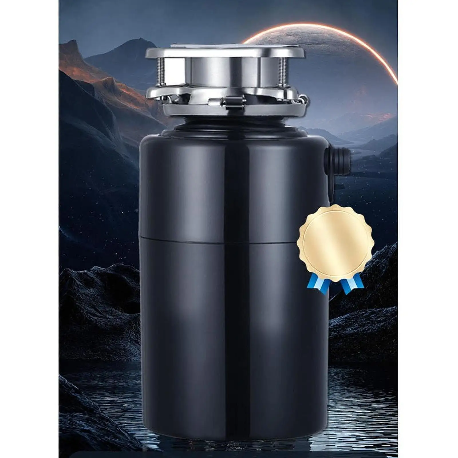 生ごみ処理機 1/2HP 簡単設置コンパクト生ごみグラインダー キッチンシンク用