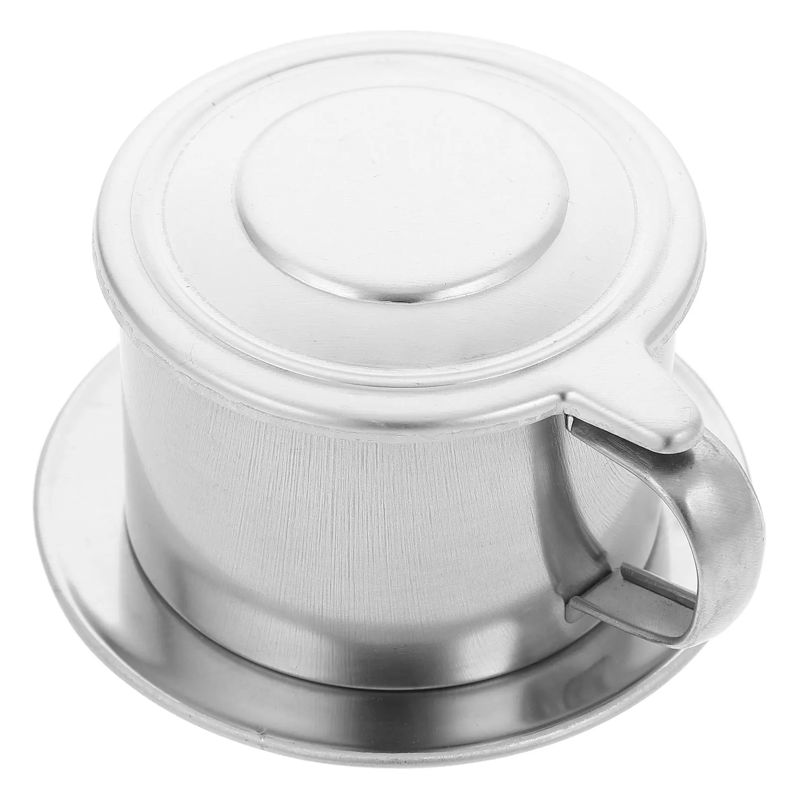 Vietnamese Coffee Pot Dripper Stainless Steel Filter Maker Reusable Traditional Press Home Office Use Precision Mesh Coffee - Image 4