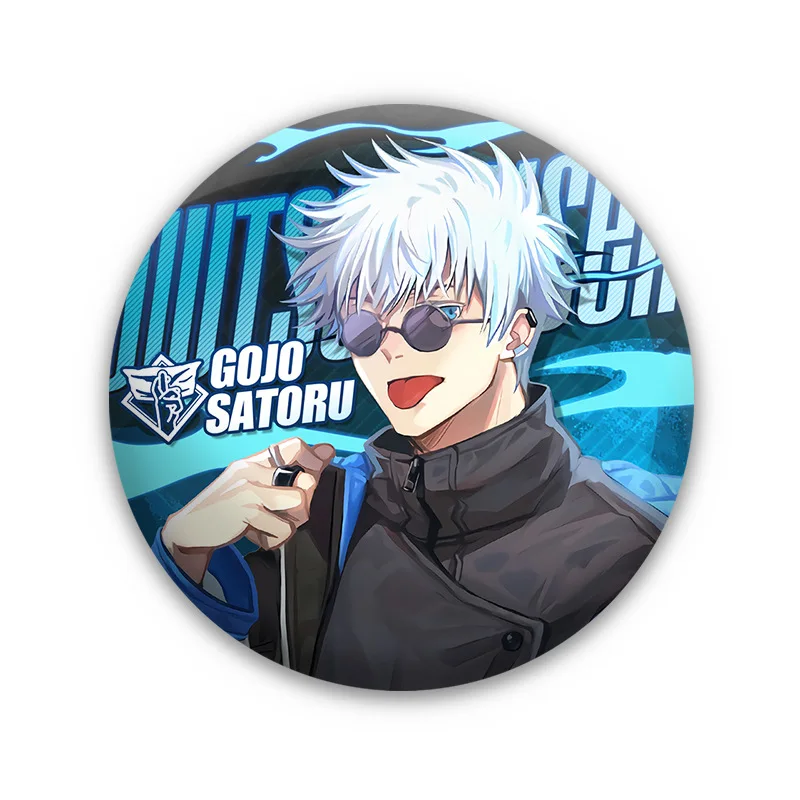 Jujutsu Kaisen 75mm Anime Brooch Pin Cosplay Badge Cosplay Badge