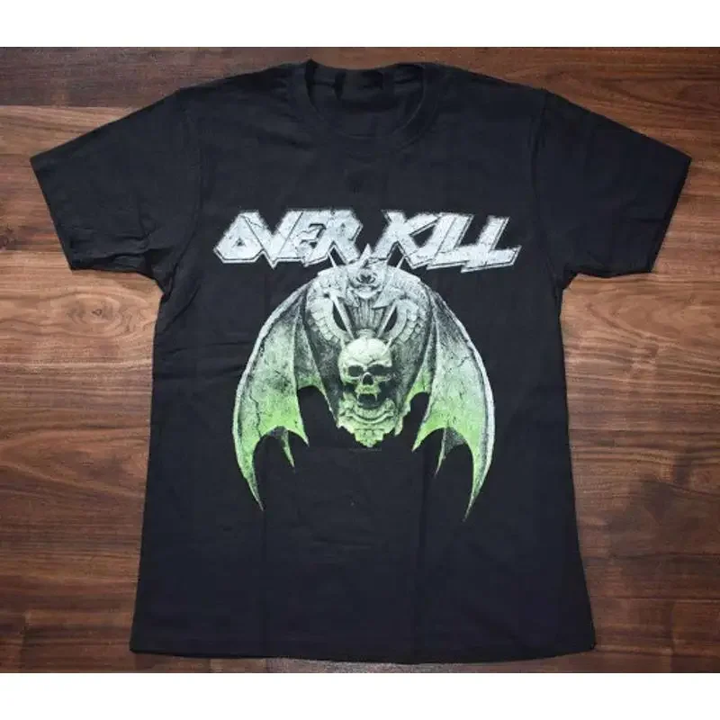 New Overkill Bat Concert Black Men S 5Xl T Shirt