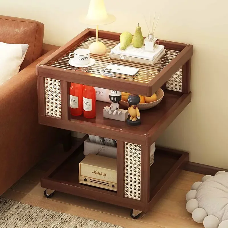 

New model Household removable sofa side coffee table cabinet bedroom small side storage cabinet