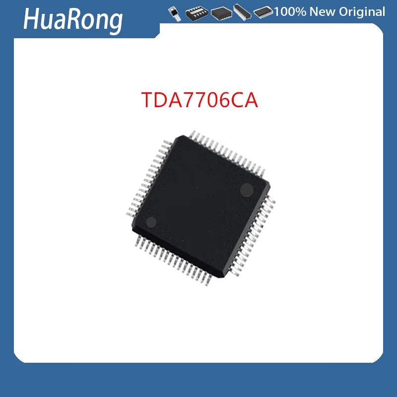 5Pcs/Lot  TDA7706CA TDA7706  ATXMEGA64A3 ATXMEGA64A3-AU PDI1394P23BD PDI1394 QFP64