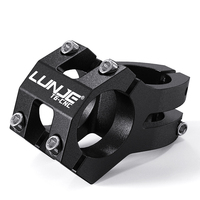 CNC MTB Stem 31.8x45mm Bicycle Short Handlebar Stem Aluminum Alloy Bicycle Bridge Road Bike Stem With Cover