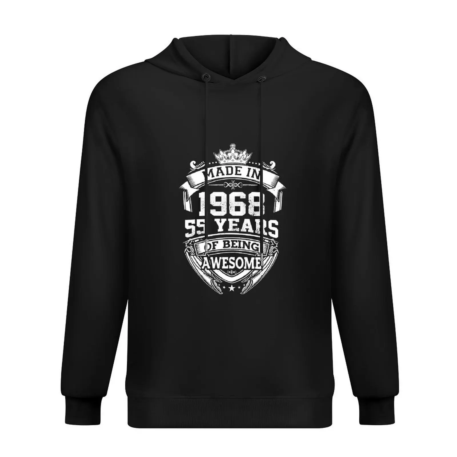 

Made In 1968 55 Years Of Being Awesome Hoodie men's winter sweater men wear korean style clothes hoodie