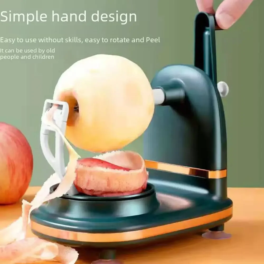 Home Apple Peeler Fruit Peeling Machine Kitchen Gadget Hand Operated Slicer Fruit Processing Tool Wholesale Price Culinary