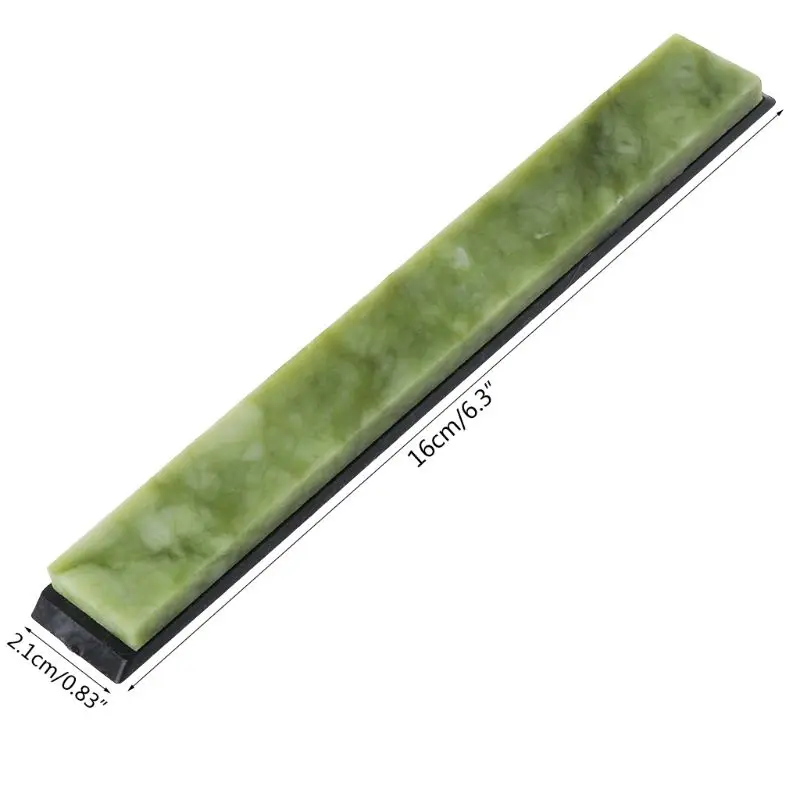 10000 Grit Natural Green Sharpening Stone Whetstone Fine Grinder Polishing Shaved Bar Kitchen Knife Sharpener Tool