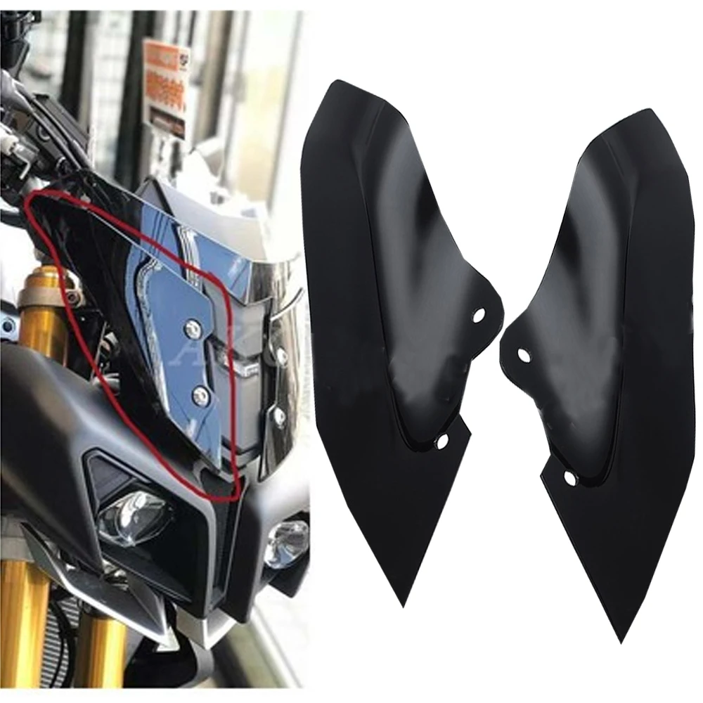 

Motorcycle Carbon Fiber Front Windscreen Side Panel Fairing Cover Cowl For Yamaha MT10 MT-10 FZ-10 FZ10 FZ MT 10 Wind Deflector