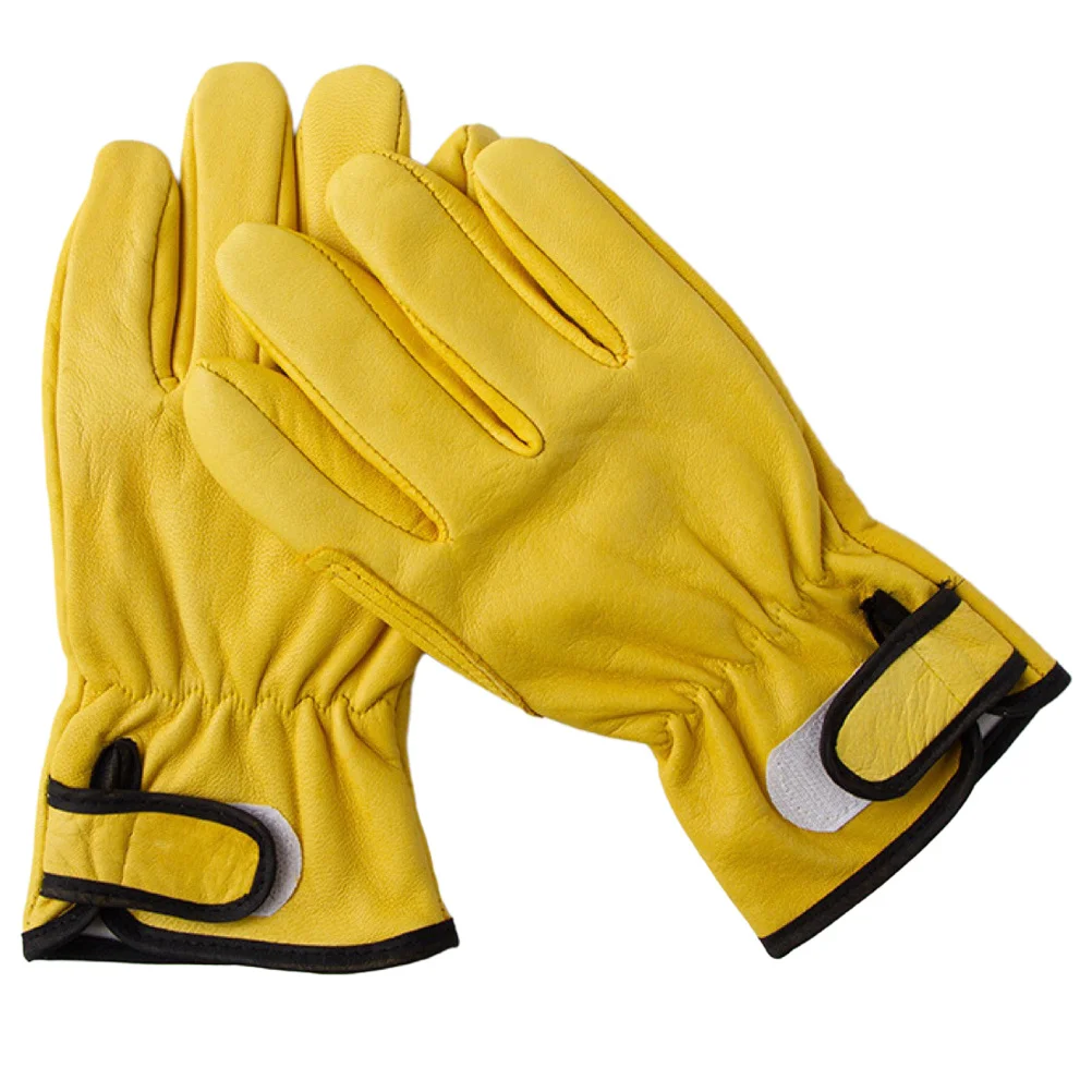 

Yellow Work Gloves Warm Anti Slip Heat Insulated Protective Pcs Cold Weather Engineering Outdoor Tasks Labor