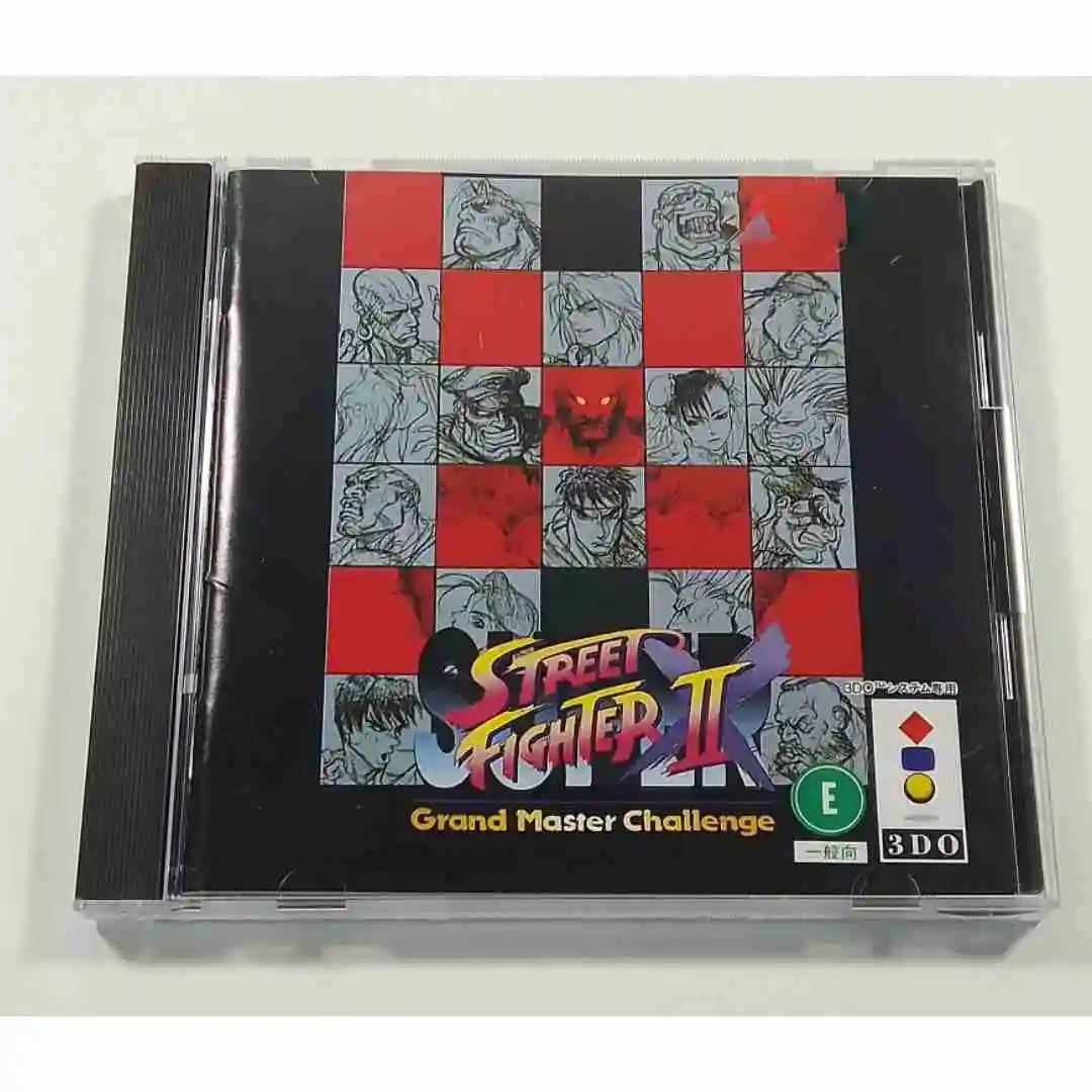 

3DO Copy Disc Game Super Street Fighter II X Grand Master Challenge Unlock 3doConsole Game Optical Drive Retro Video Direct Read