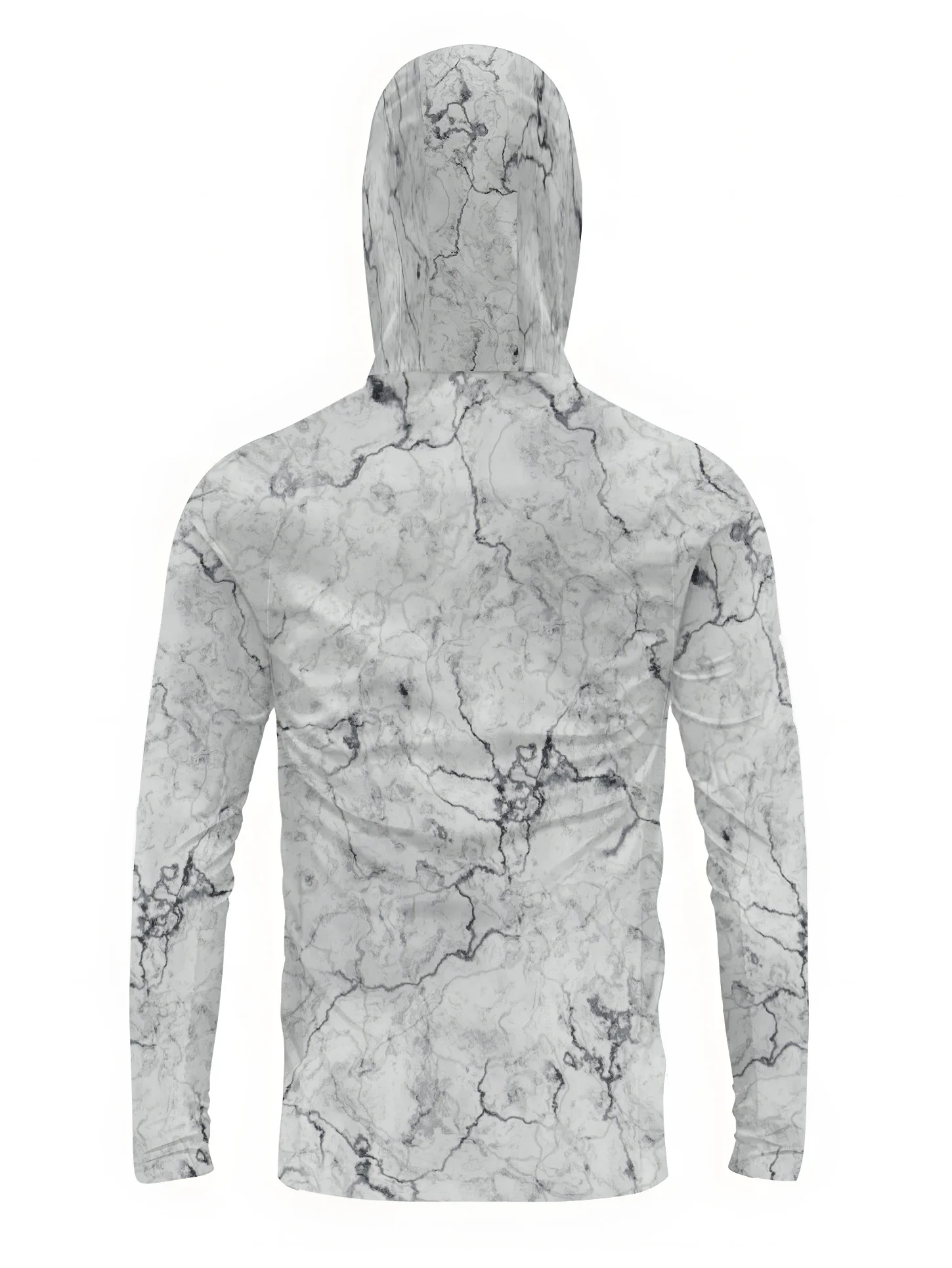 Men Hood Fishing Shirt long sleeve Fishing clothing fishing t shirt uv protection fishing shirt Fishing Apparel Quick Dry view 5