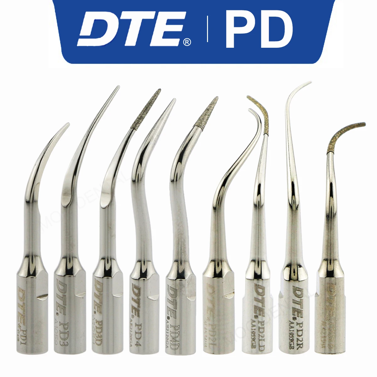 Woodpecker DTE Dental Ultrasonic Scaler Tips P-Series Endo Periodontics Activation Fit NSK SATELEC Scaler Handpiece