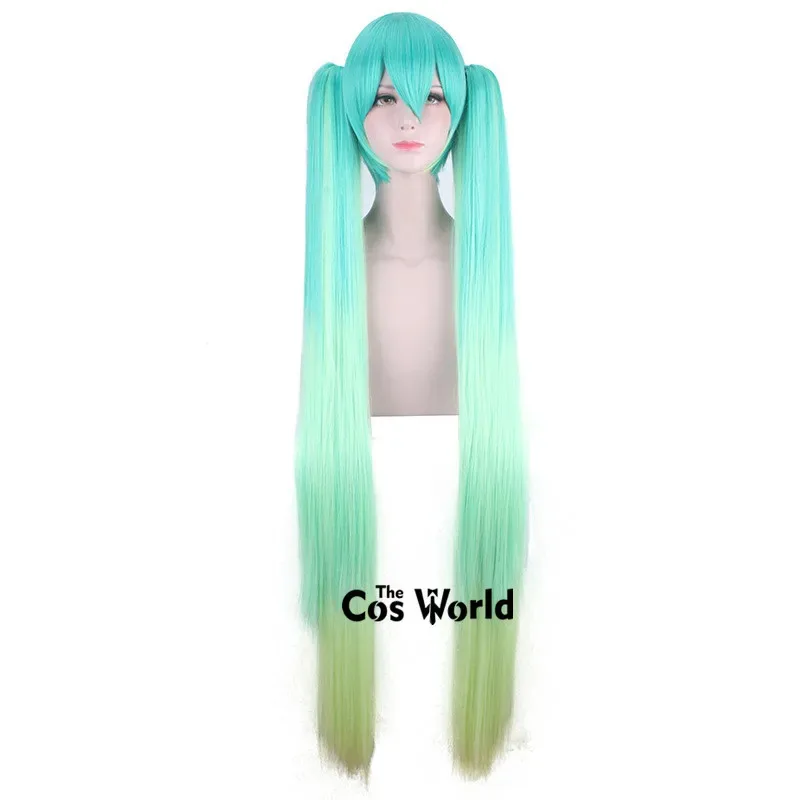 2025 11 فوكالويد 2017 ميكو سباق 120 سنتيمتر طويل مستقيم أنيمي تأثيري الباروكات الألياف مقاومة للحرارة الشعر الاصطناعية + غطاء شعر مستعار #6